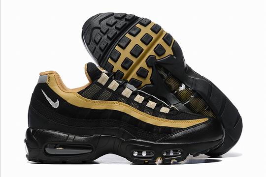 Cheap Nike Air Max 95 Black Yellow Men's Shoes From China-151
